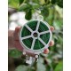 50 m fil de fer jardinage plastifie vert avec système de coupage pratique - BHK55XZOD