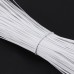 OUNONA 500pcs Câble Wrap Ties Fil Fer avec revêtement en Plastique Twist Ties 15 cm Blanc - BVW4KRWYG