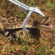 Attrape-serpents 120 cm très résistant pince à serpent attrape-anguilles pince à ordures pince à mâchoire large outil de manipulation - B3ENEWOUB