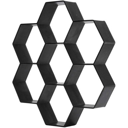Dan&Dre Modèle de Sol en Plastique moules en béton de Fabricant de Marche hexagonale moules de Sol en béton réutilisables pour passerelles de randonnée - B69WEGUBU