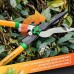 Cisaille à Haies et Coupe Branches de Jardin GRÜNTEK MARABU. Séecateur de jardin à double système de coupe dans un seul outil de jardinage - BW4BKBVFE