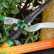 Cisaille à Haies et Coupe Branches de Jardin GRÜNTEK MARABU. Séecateur de jardin à double système de coupe dans un seul outil de jardinage - BW4BKBVFE