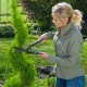 Cisailles à haies de jardin Outils de jardinage taille-haies pour tailler les bordures Buissons de buis Cisailles de jardinage à haies avec lames tranchantes en acier au carbone ergonomiques Every - BAQQKJYAB