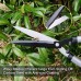 Colwelt Cisaille à haies 53 cm coupe-haies pour tailler les bordures buis et buissons cisaille de jardinage avec lames tranchantes en acier au carbone et poignée ergonomique confortable - B6B39NLKE