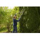 Taille-haies TeleCut Gardena : Ciseaux de jardin légers pour la coupe de haies élevées 23 cm bras de levier télescopique poignées en aluminium ergonomique 12304-20 - BK972UVYA