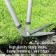 Byhagern Cisaille à bordure à long manche cisaille à gazon avec lames verticales pour pelouse bord et jardin - B888NXNNG