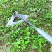 Binette creuse en acier trempé 2022 pour ameublir le sol râteau de désherbage portatif pour plantation de légumes ferme jardin désherbage 1 pièce - B6K6AJWWY