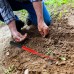 Gpoizmo Binette creuse pour désherbage de jardinage binette à main en acier trempé pour désherbage ameublement aménagement paysager - B6BD7CNVF