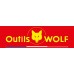 Outils Wolf | Petite SERFOUETTE Trois Dents À REVÊTEMENT Grip Anti-DÉRAPANT | LNK - B614HFMOQ