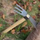 SUOYATE Outil portable facile à utiliser en acier pour ameublir le sol Outil à main anti-pliure Petite pelle et binette Outil de jardinage - BHHKKFBKI