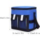 Sacs de pique-nique Sac de pique-nique portable sac à lunch réutilisable isolé grand sac isolant épaissi adulte avec bandoulière réglable Voyage Camping  Color : Dark blue  Taille : 32.5*21*30cm  - BVE51CYGC