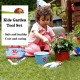 DBMGB Outillage de Jardin pour Enfants 9 Pièces Enfant Jouet de Jardinage Kit avec Arrosoir Gants Râteau et Pelle pour L'été Plage Outils de Jardin Kit - BN7BNNMIA