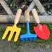 STOBOK 2 Set Outils de Jardinage Enfants Toys Colorful Toy Scoop Rake Rake Scoop Rake Pelle Set pour Jardin Plage - BWE12HRLF