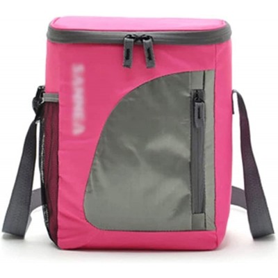 MMLLZEL Sac de refroidisseur randonnée pédestre pique-nique portable sac à dos thermique isolé aliments livraison sac à dos sac à dos sac à dos Color : Pink Size : One Size - BDKQ4YEAC