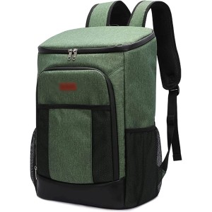 MMLLZEL Sac randonnée randonnée camping pique-nique portable isolé sac à dos thermique livraison nourriture sac à dos Color : Green Size : As shown - B9E9BLDAC