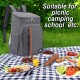 SHOPANTS Grand sac à dos isotherme de 20 L pour pique-nique déjeuner camping barbecue shopping pêche activités de plein air en famille - BMEK4KGFH