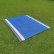 DSFSAEG Couverture de plage tapis de camping couverture de pique-nique imperméable pliable 210 x 200 cm grande taille accessoires de voyage bleu foncé - BV1QJYOQN