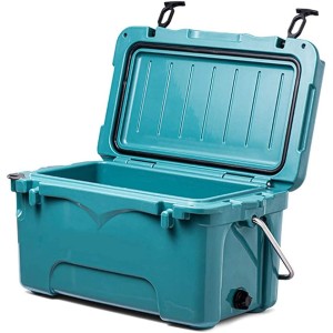 Glacière portable de 25 litres coffre à glace portable glacière de camping avec poignée de transport étanche pour le camping - B3B92TFCC
