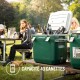 Stanley Adventure Outdoor Cooler 28.3L 30QT Green – Convient pour des bouteilles de 2L Peut contenir 40 canettes Sans BPA Glacière de camping très résistante qui sert aussi de siège Étanche - BHHWAUZYG