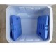 TZNBGO Glacière Mobile avec Roues Glacière à Rroulettes Isotherme Glacière Portable avec roulettes Glacière-Congélateur pour Voiture Camping Color : Blue Size : 65l - BWH54NKSR