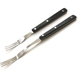WALLFARM Lot de 2 fourchettes à viande en acier inoxydable pour griller barbecue servir rôtir 25,4 cm et 30,5 cm - BQVK5YVLL