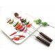 WESDOO Brochettes pour Barbecue Pic a Brochette Grillage Fourchette pour Barbecue Viande Fourchettes Acier Inoxydable Barbecue Grillage Fourchette 1pc - BKH6KRRJW