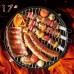 Dailyart Doubles brochettes pour Barbecue 6 Pièce 43cm Kebab Brochettes en Métal Plat brochettes Barbecue Réutilisables avec Bloc Coulissant Pique brochette Idéal pour Griller de Viande légumes - B7VB1ZNUR