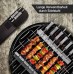 HEYNNA Premium Lot de 6 brochettes en Acier Inoxydable pour Barbecue avec Pochette de Rangement - BQN5VDQIC