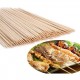 KAV Lot de 100 brochettes en bambou 35 cm – Brochettes en bois naturel idéales pour grill barbecue brochettes bâtonnets de fruits - BJ2AWSYCM