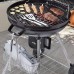 Ensemble d'outils pour barbecue en acier inoxydable robuste 3 pièces Kits de pinces pour barbecue spatule fourchette pince avec étui de rangement portable durable outils principaux pour barbecue, - BAJ2MLDFN