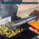 Kona Ensemble de 5 outils de barbecue de qualité supérieure Spatule en acier inoxydable Pince fourchette et thermomètre à lecture instantanée - BMDBKHRXR