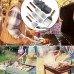 NMNMNM 7 8 pièces Accessoires de grillade Ensemble d'outils de Gril de Barbecue en Acier Inoxydable pour Les Cadeaux d'ustensiles de Barbecue de Cuisine de Camping B # - BKKV9ZYAA