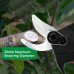 Geevorks Sécateur électrique sans fil 21 V 30 mm,Deux batterie Li-Ion charge rapide design antidérapant,coupe électrique branches sans fil professionnel pour jardinage - B9KBNMKID