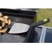 Cook'in garden Spatule Inox Aimantée Pour Barbecue et Plancha Taille : Courte Manche Soft Touch Ac175 Spatule Longue Équilibrée Aimant - B768AIRAW