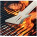 Ibeet Guitare Pince à barbecue Acier inoxydable 35,6 cm barbecue de service à steak griller Pinces pince à barbecue résistant à la chaleur - BD1MVEYKC