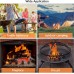 Ventilateur Manuel à manivelle Portable pour Barbecue en Plein air Camping et randonnée Pique-Nique - BKHAAQUUH