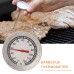 AVZYARDY Thermomètre de cuisson 0-120 °C pour barbecue barbecue fumoir gril thermomètre de four - BVD7NBIDR