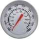 DERCLIVE Extérieur en Acier Inoxydable Barbecue Fumant Thermomètre Jauge de Température Grill Fumeur Fosse Thermostat - BJK31WBNK