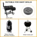FACULX Thermomètre et œillet de sonde pour grills – Compatible avec les cuisinières Weber Smokey Mountain et plus de remplacement 85037 - BKVD6SRMY
