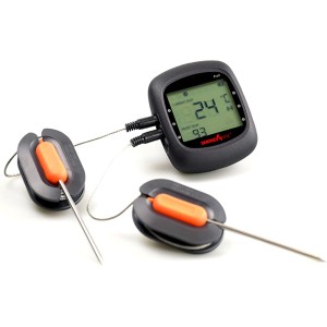 froggit SmokeMax PRO6 Kit de thermomètre sans fil Bluetooth pour barbecue avec application 2 sondes standards et 2 sondes d'experts - B85DQMQGC