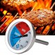 FUZYXIH Thermomètre pour barbecue à grand cadran Température du barbecue Barbecue au charbon de bois Jauge de température - B8J53KTDK