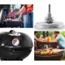 HomeTools.eu® Thermomètre de cuisson analogique pour barbecue fumoir casserole poêle Ø 5,2 cm 0 °C 300 °C - BKAJ2INLO
