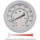 Jauge de thermomètre pour Barbecue 50~550 Barbecue Barbecue Fumoir Grill Thermomètre Jauge de température Cadran analogique Double Échelle - B6AH7OLGX