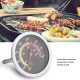 Jauge de thermomètre pour barbecue thermomètre pour fumeur de barbecue thermomètre à viande pour barbecue jauge de température pour barbecue à charbon de 50 à 800 °F thermomètre pour barbecue comp - BWJKDVAGW
