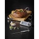 RÖSLE Thermo-sonde numérique barbecue thermomètre de cuisine pour déterminer la température idéale au cœur de la viande sur le barbecue -20 °C à 250 °C avec fixation aimantée acier inoxydable - BE4ENJBBX