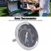 Thermomètre de type pointeur thermomètre de barbecue en acier inoxydable pour l'extérieur - BEED5RCOP
