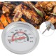 Thermomètre pour Barbecue 50 à 900 Thermomètre pour Gril Haute précision Application Large Acier Inoxydable Portable et léger pour Un Usage Domestique pour la Cuisine en Plein air - B438KLSEG