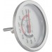 Thermomètre pour Barbecue thermomètre de Barbecue de Haute précision 50 à 900 ℉ en Acier Inoxydable Portable et léger pour Un Usage Domestique pour la Cuisine en Plein air - BWK5VRWAO