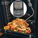 Thermomètres Cuisine à Viande LCD Numériques Alertes Étanches Thermomètre à Bonbons pour Cuisson de Cuisine Griller Barbecue - BJ551QFPE