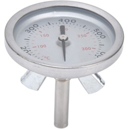TOTITOM Grill Thermomètre Acier Inoxydable Bimétallique Haute Précision 100‑475℉ Assemblage Facile Large Application BBQ Thermomètre, - B45KKLDMH